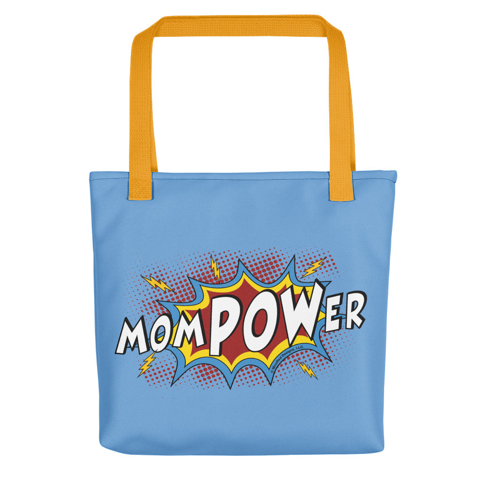 momPOWer Tote (Blue Bag, Multi Design)
