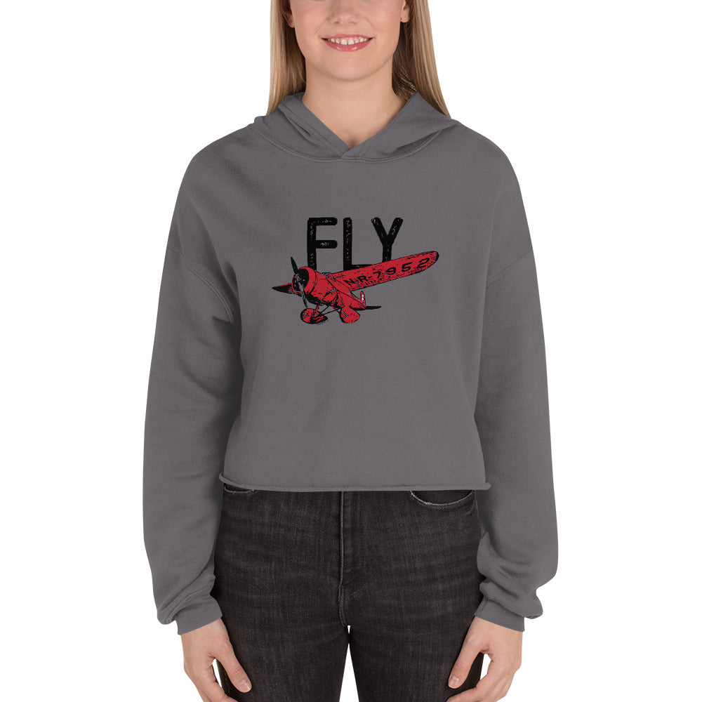 White Hooded Sweatshirt with Colored Airplanes - Unisex - Amelia