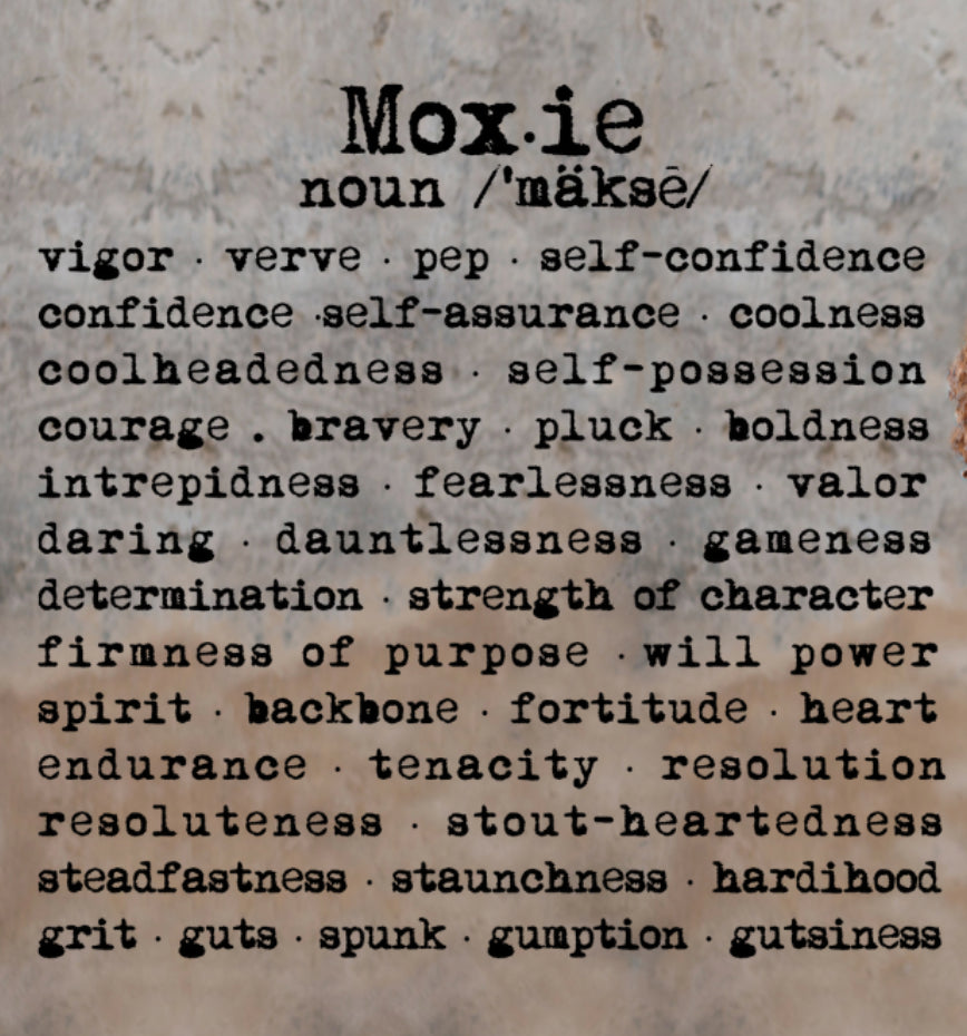 The Power and Meaning of Words; Girl Power and Moxie Relevance