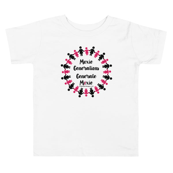 Generations Standard Toddler Tee (Pink/Black Design)