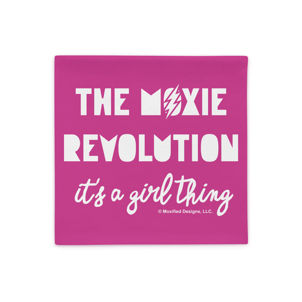 Moxie Revolution Pillowcase (Hot Pink)