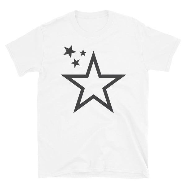 Superstar Adult Unisex Tee (Charcoal Grey Stars)