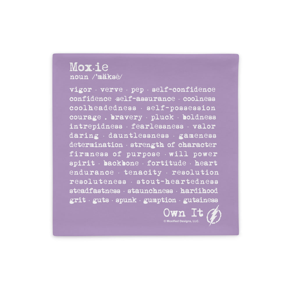 Moxie Definition Pillowcase (Lavender)