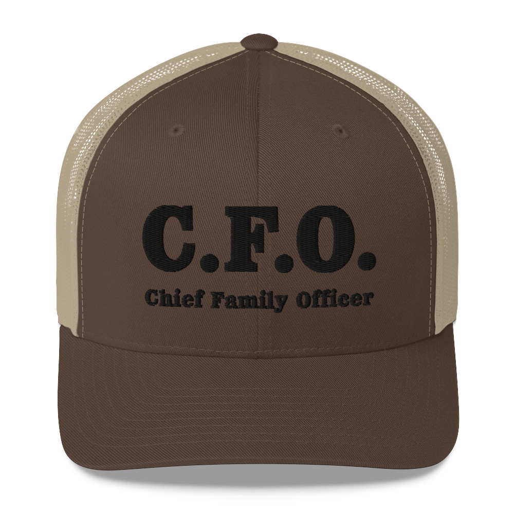 C.F.O. Trucker Cap (Black Design)