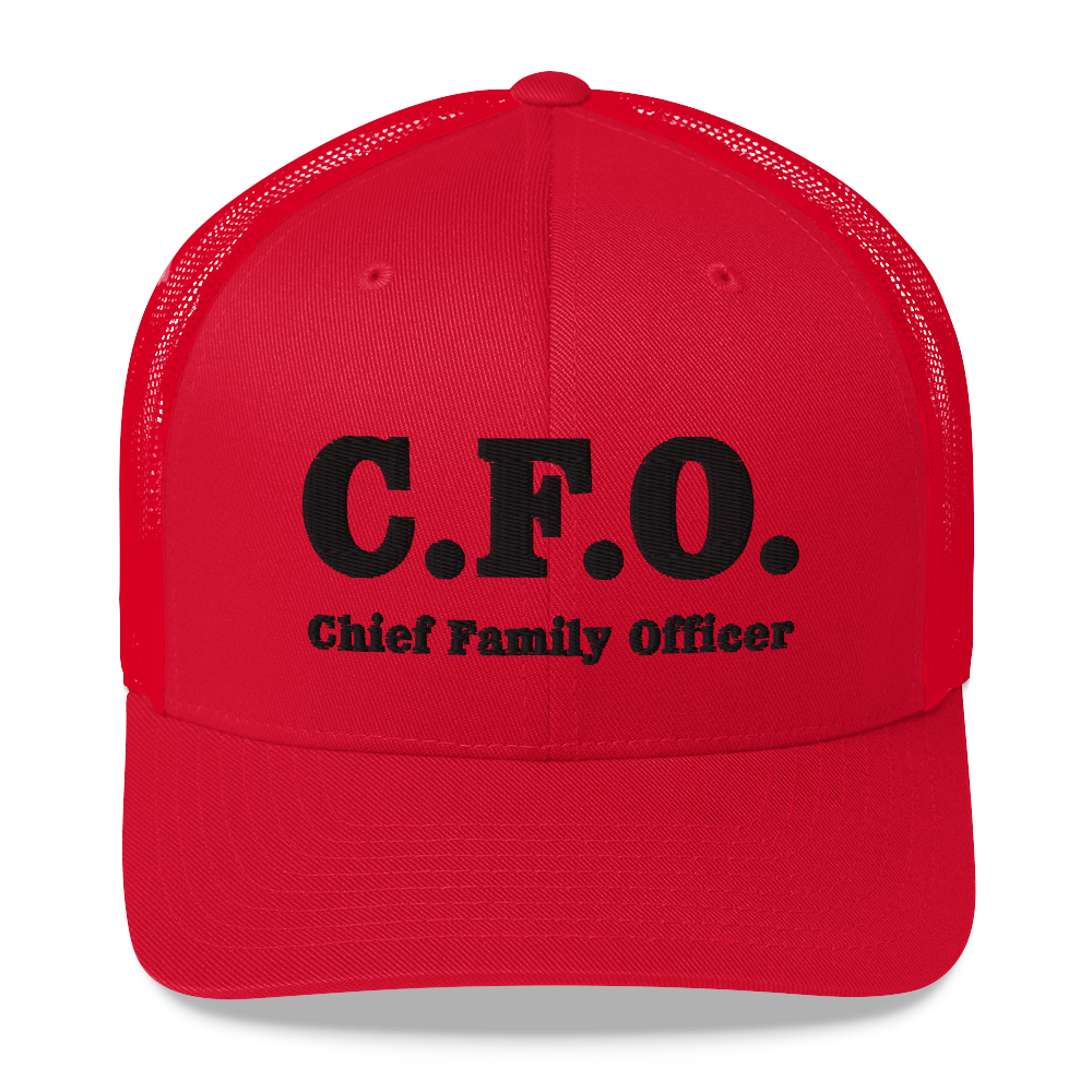 C.F.O. Trucker Cap (Black Design)