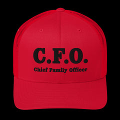 C.F.O. Trucker Cap (Black Design)
