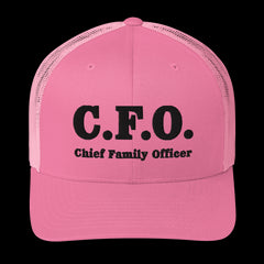 C.F.O. Trucker Cap (Black Design)