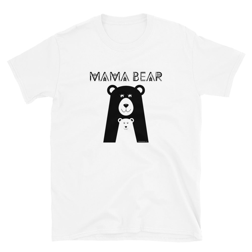 Mama Bear Adult Unisex Tee (Black Design)