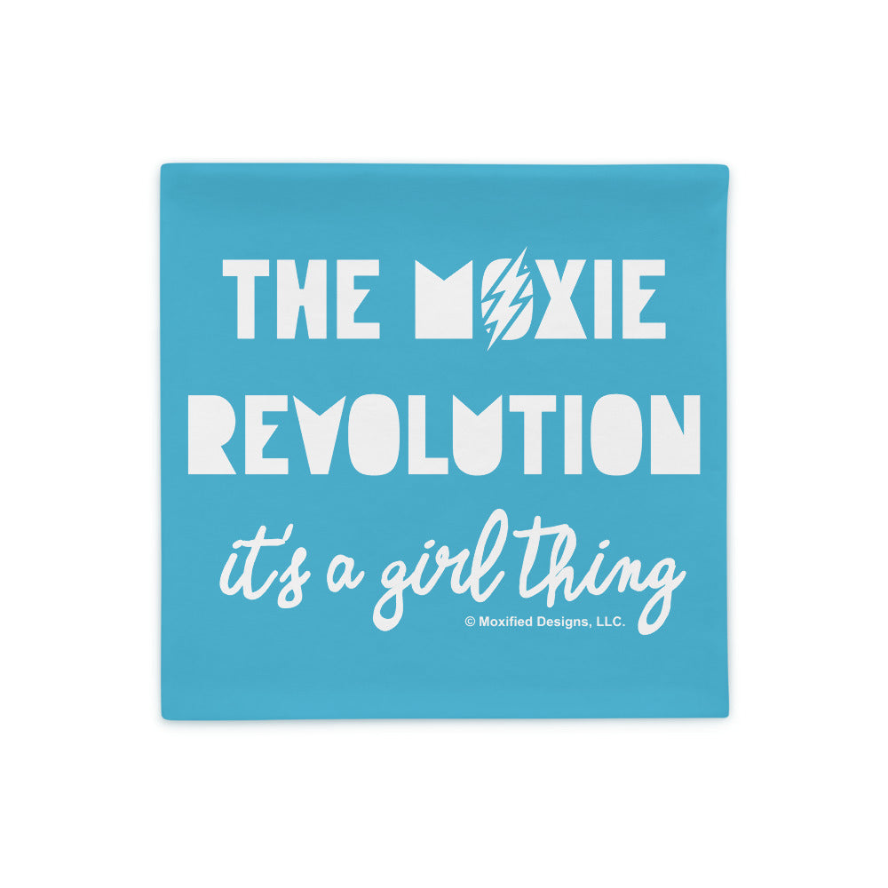 Moxie Revolution Pillowcase (Turquoise)