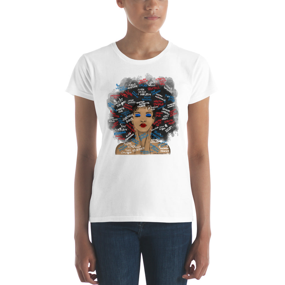 Juneteenth Women's Semi-Fitted Tee (Multi Design)