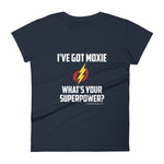 Superpower Women's Semi-Fitted Tee (White Text)