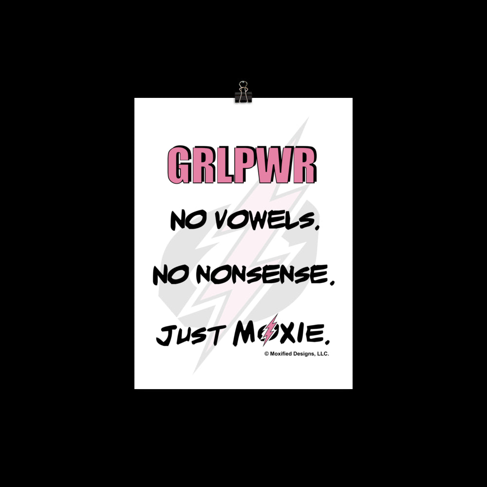 GRLPWR Art Print