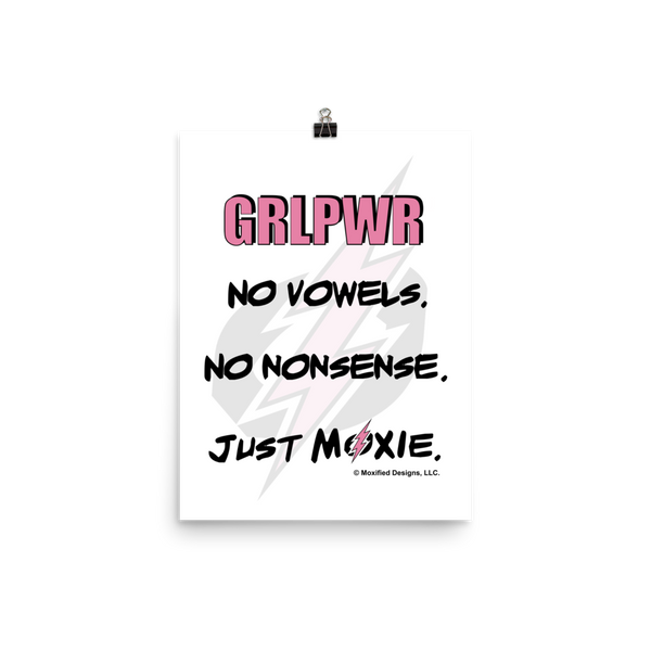 GRLPWR Art Print