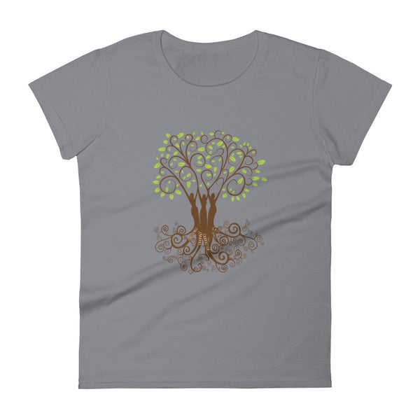 Strong Roots Women's Semi-Fitted Tee (Multi Design)