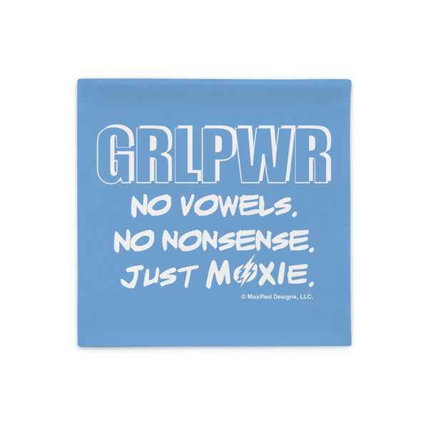 GRLPWR Pillowcase (Sea Blue)