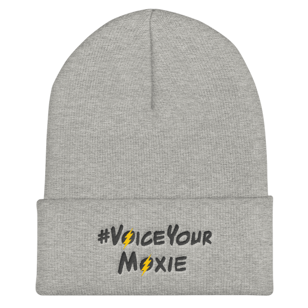 Baseball Hat #VoiceYourMoxie (Pink/Yellow Bolt) – Moxie Chic