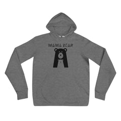 Mama Bear Adult Unisex Hoodie (Black Design)