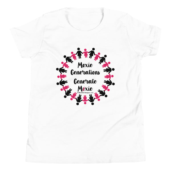 Generations Standard Youth Tee (Pink/Black Design) – Moxie Chic