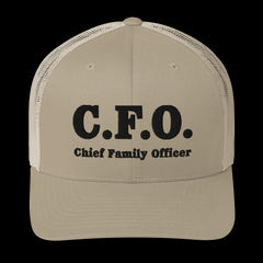 C.F.O. Trucker Cap (Black Design)