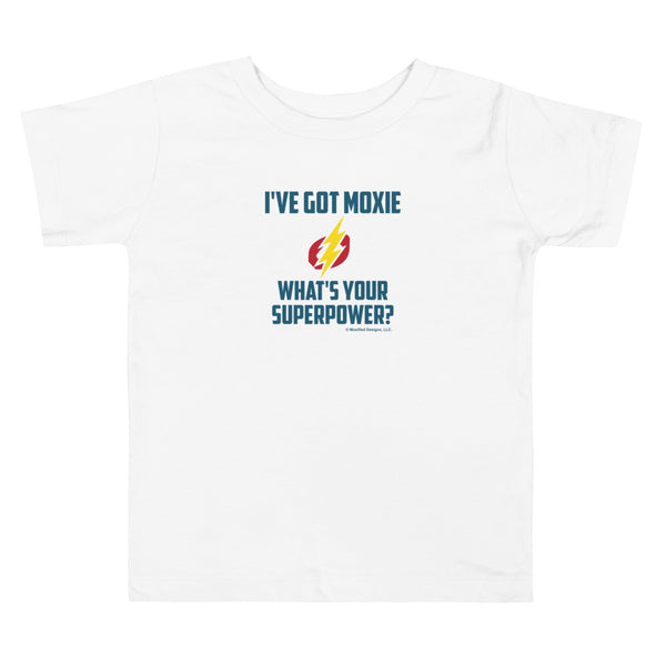 Superpower Toddler Standard Tee (Blue Text)