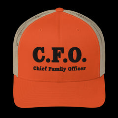 C.F.O. Trucker Cap (Black Design)