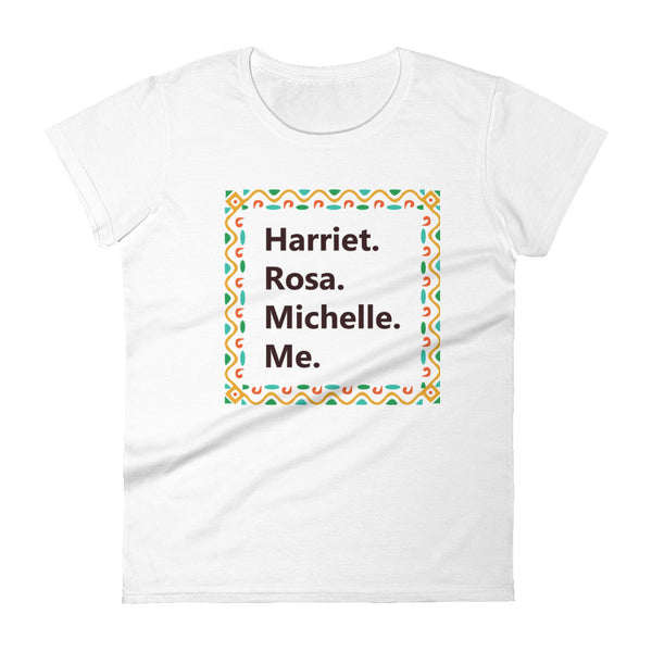 Icon and Me Semi Fitted Woman's Tee (Multi)