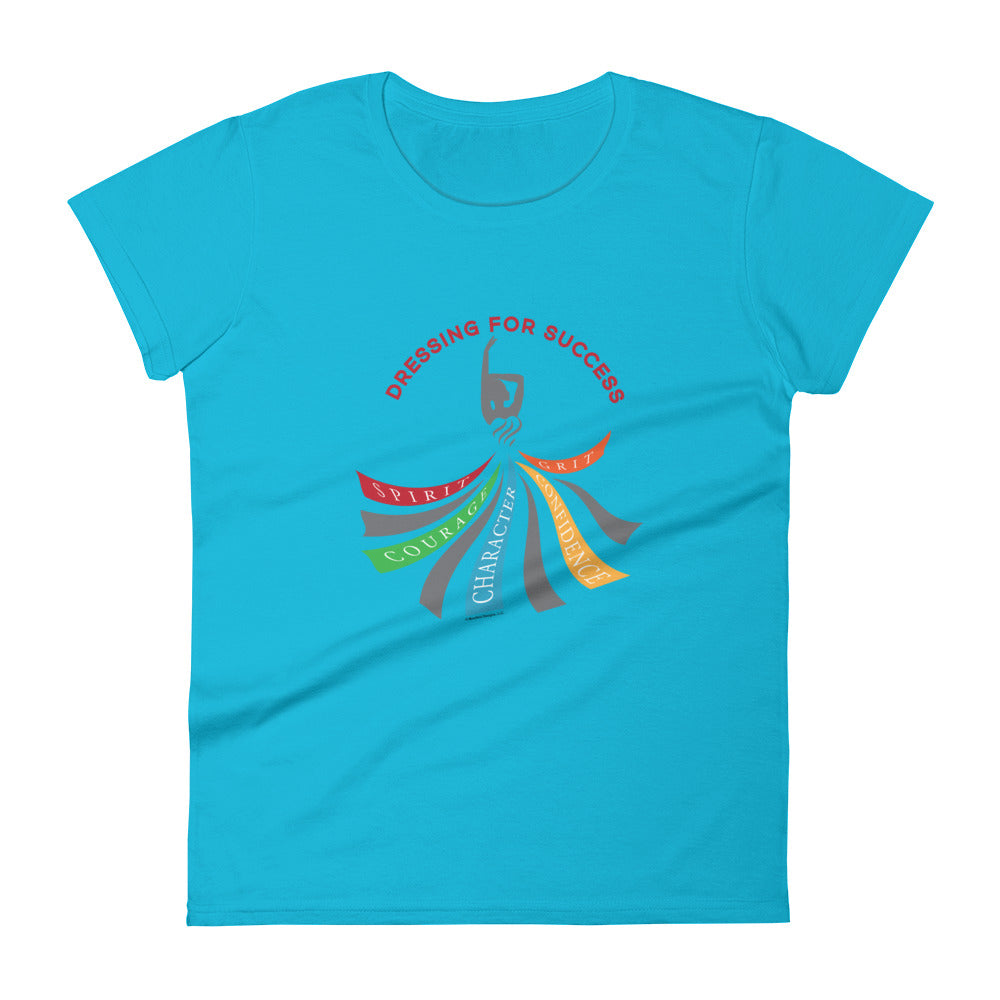 Dressing For Success Women's Semi-Fitted Tee (Multi Design)