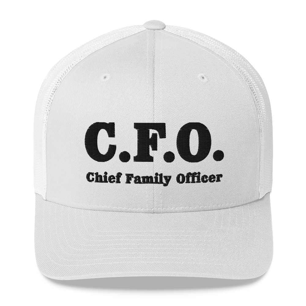 C.F.O. Trucker Cap (Black Design)
