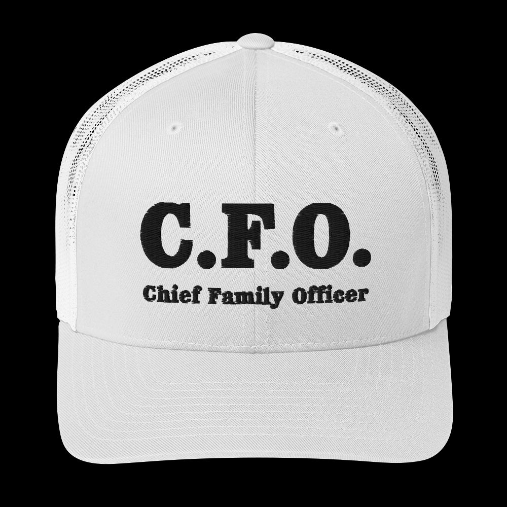 C.F.O. Trucker Cap (Black Design)