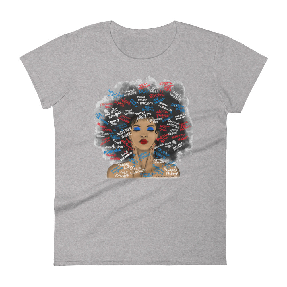 Juneteenth Women's Semi-Fitted Tee (Multi Design)