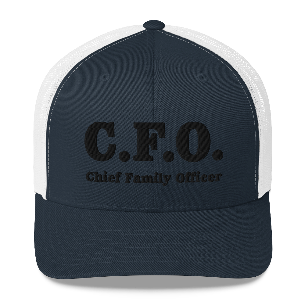 C.F.O. Trucker Cap (Black Design)