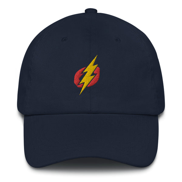 Baseball Hat - Red/Yellow Bolt