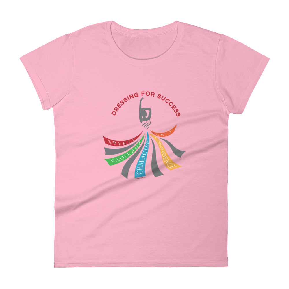 Dressing For Success Women's Semi-Fitted Tee (Multi Design)