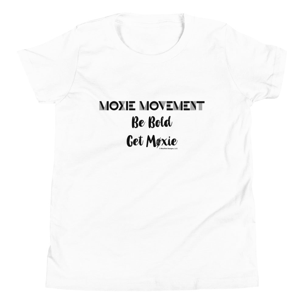 Moxie Movement Standard Youth Tee (Black Text)