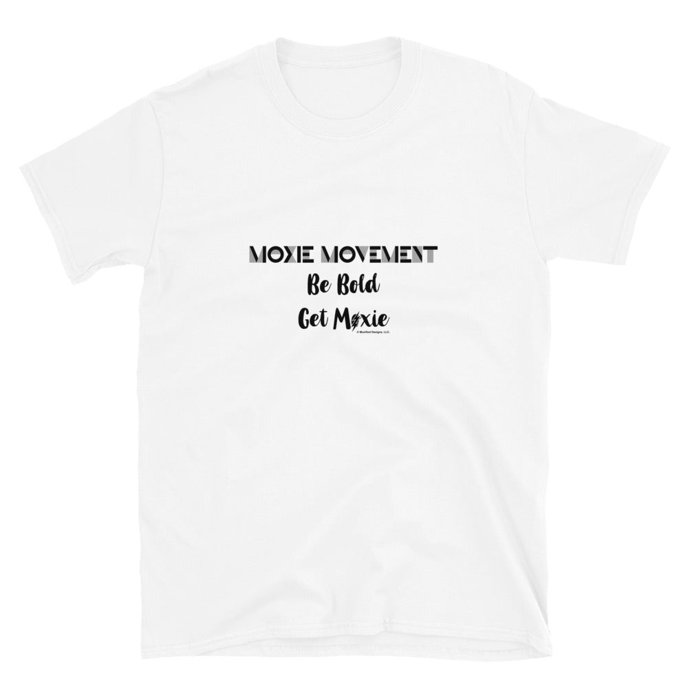 Moxie Movement Adult Unisex Tee (Black Text)