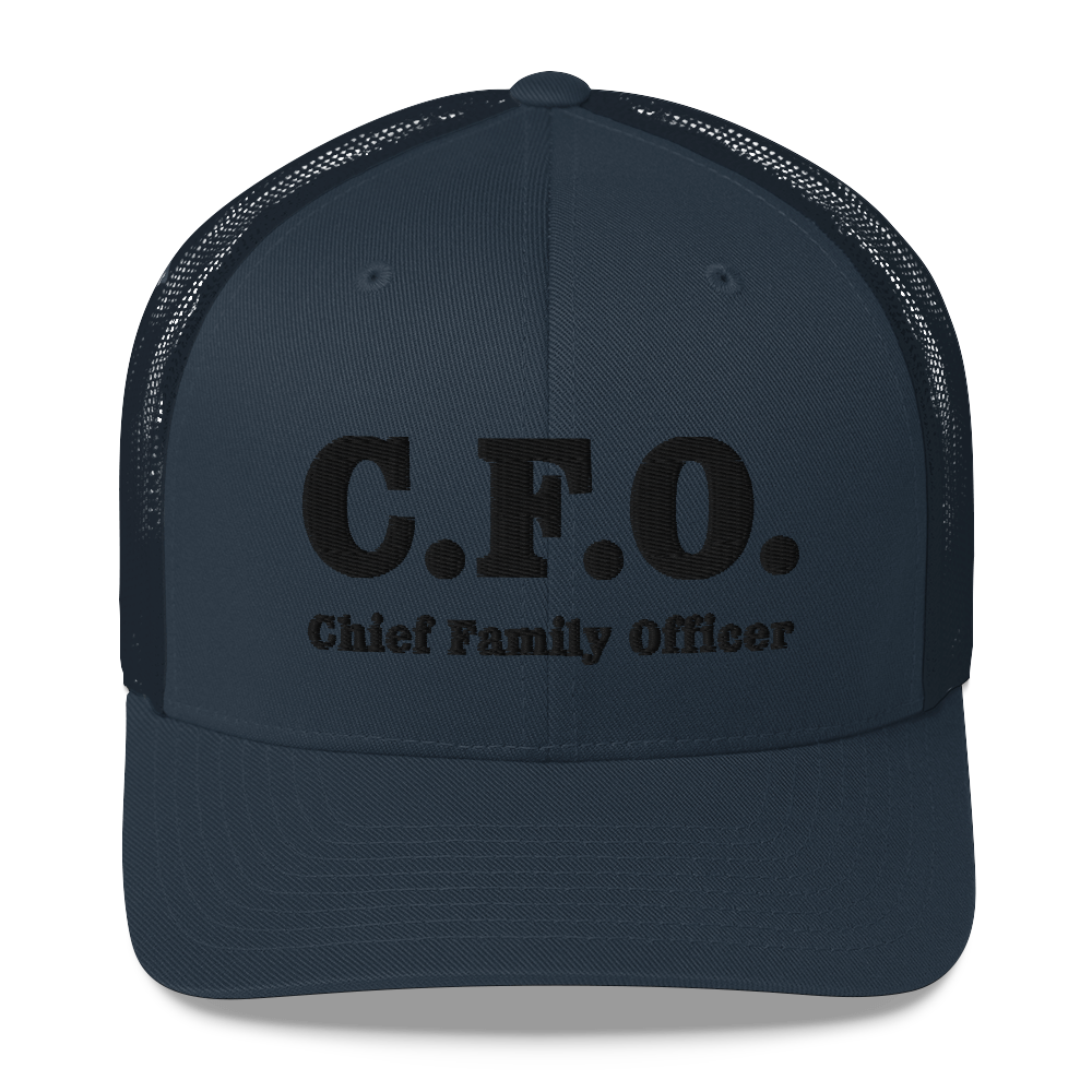 C.F.O. Trucker Cap (Black Design)
