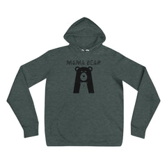 Mama Bear Adult Unisex Hoodie (Black Design)