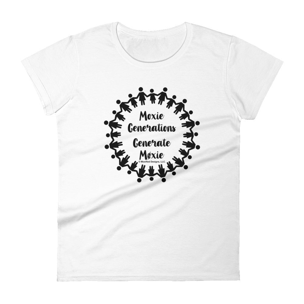 Generations Women's Semi-Fitted Tee (Multi Text)