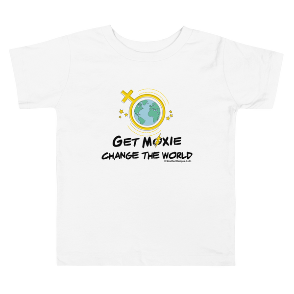 Change The World Toddler Standard Tee (Yellow Design)