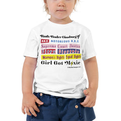RBG Standard Toddler Tee (Multi Text)