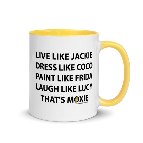 Icons Have Moxie Mug (Black Design, 11 oz)