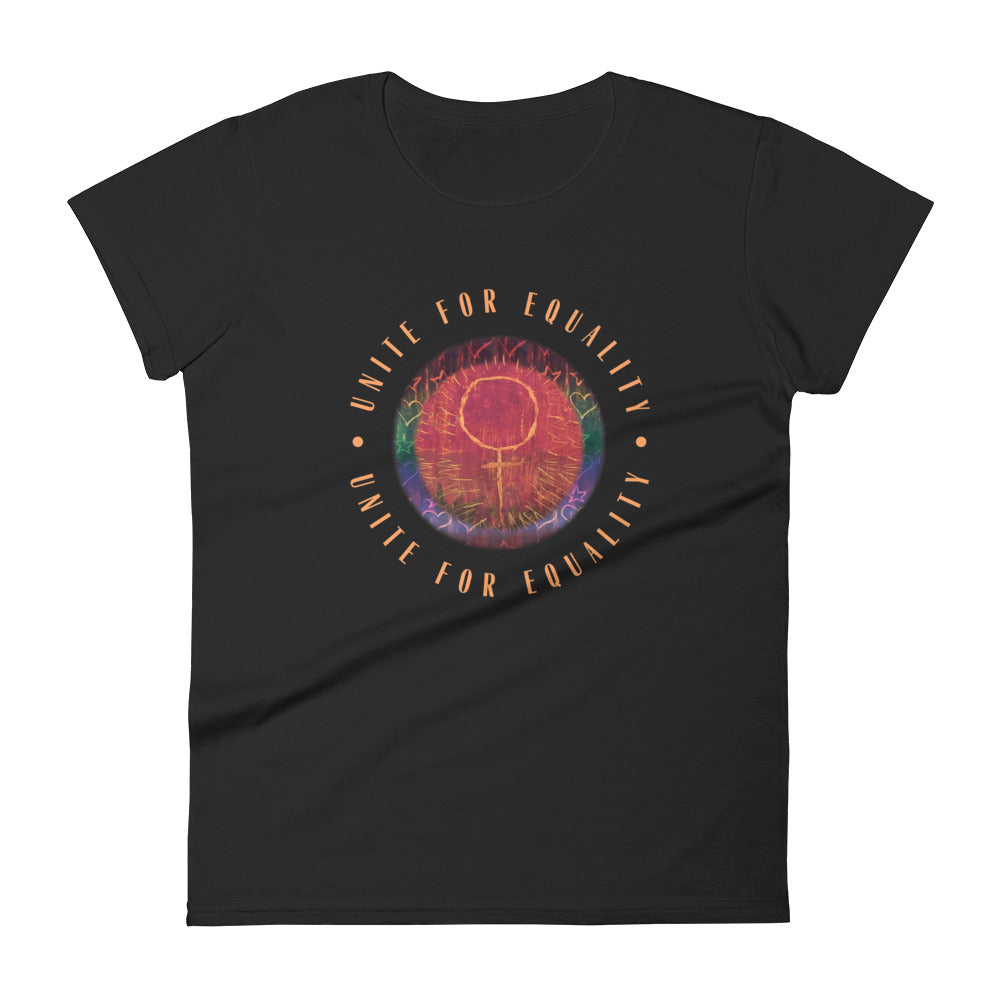 Unite For Equality (Contest Winner) Women's Semi-Fitted Tee (Multi Design)