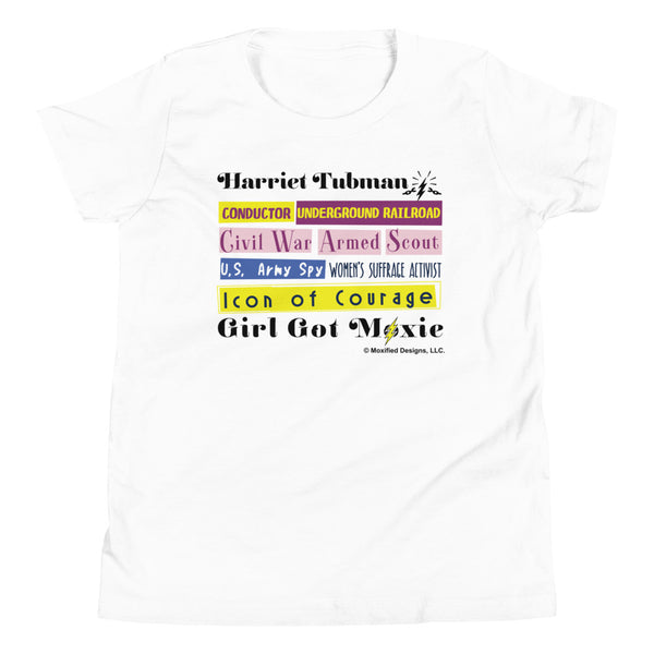 Harriet Tubman Standard Youth Tee (Multi Text)