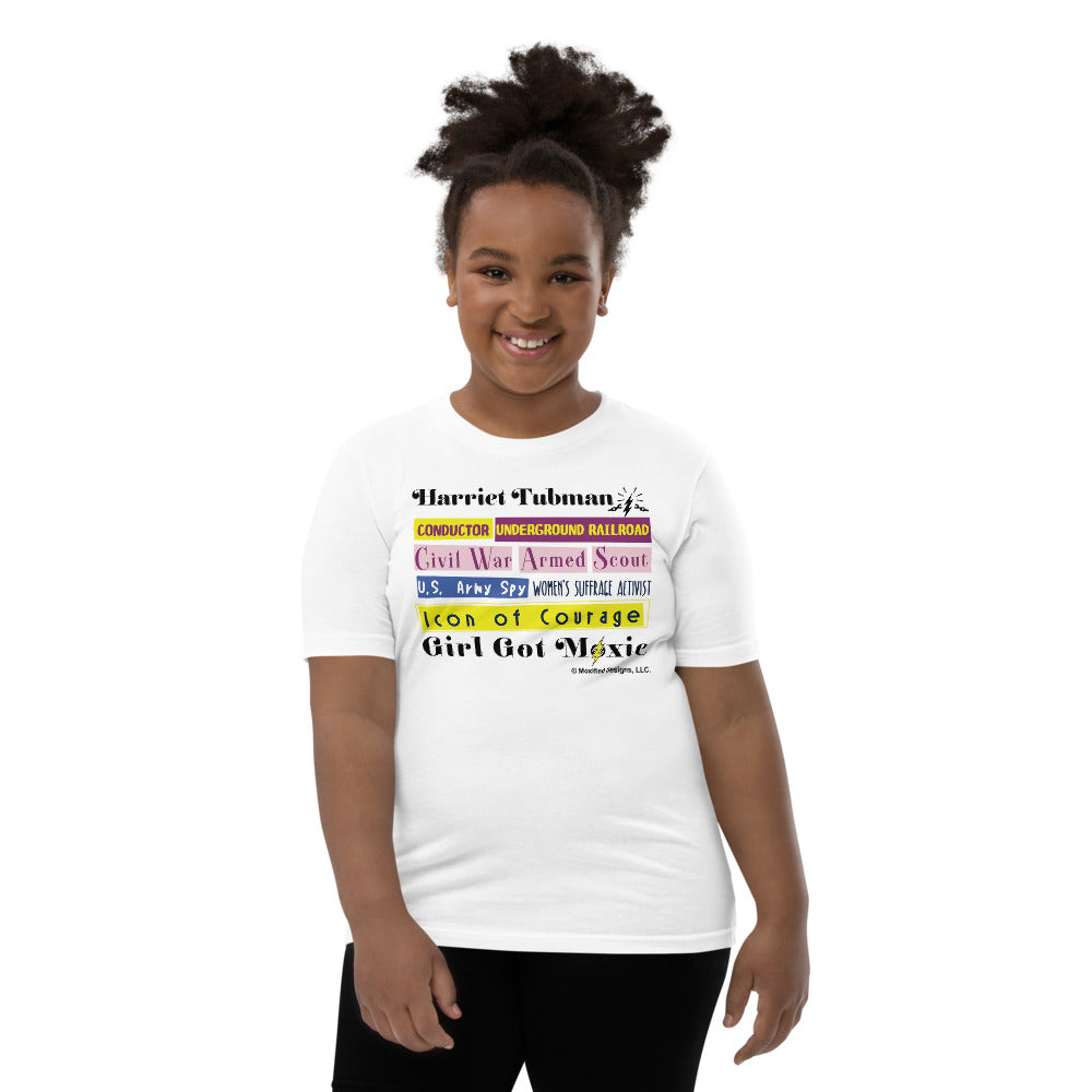Harriet Tubman Standard Youth Tee (Multi Text)